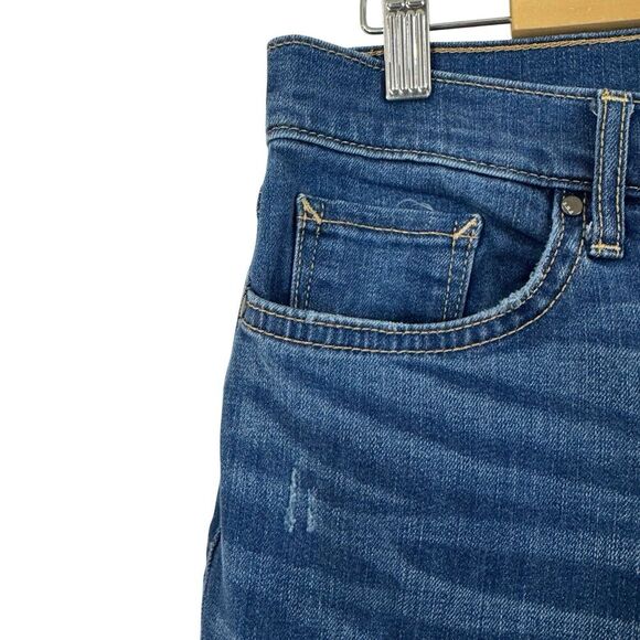 ANA A New Approach 14 High-Rise Wide Leg Jeans Cotton Stretch Blue Womens - Picture 7 of 9